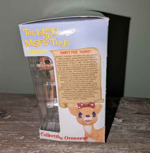 90s Rudolph Vintage CVS Enesco Exclusive Clarice Ornament - Picture 2 of 10